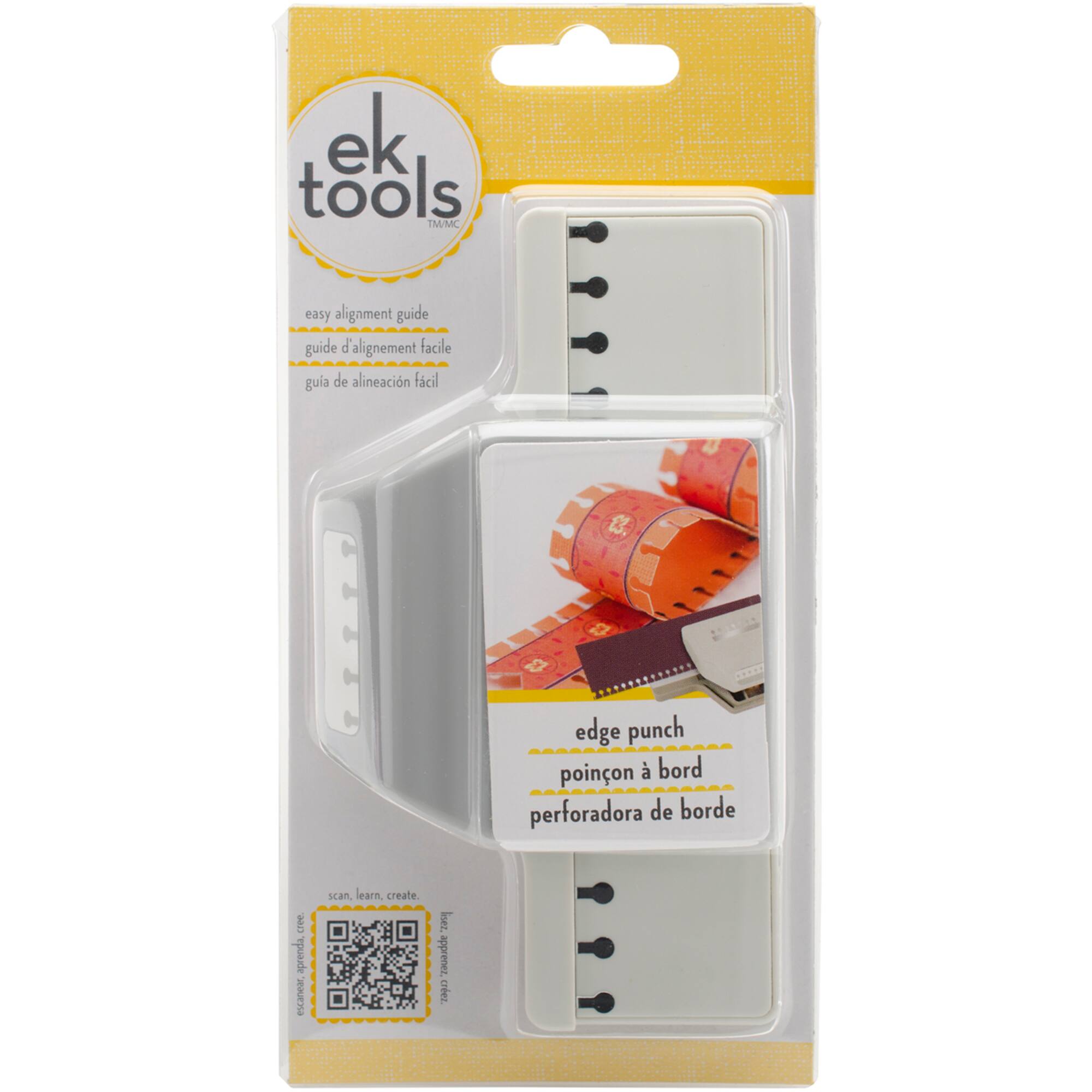EK Tools 2" x 1" Round Binding Edge Punch